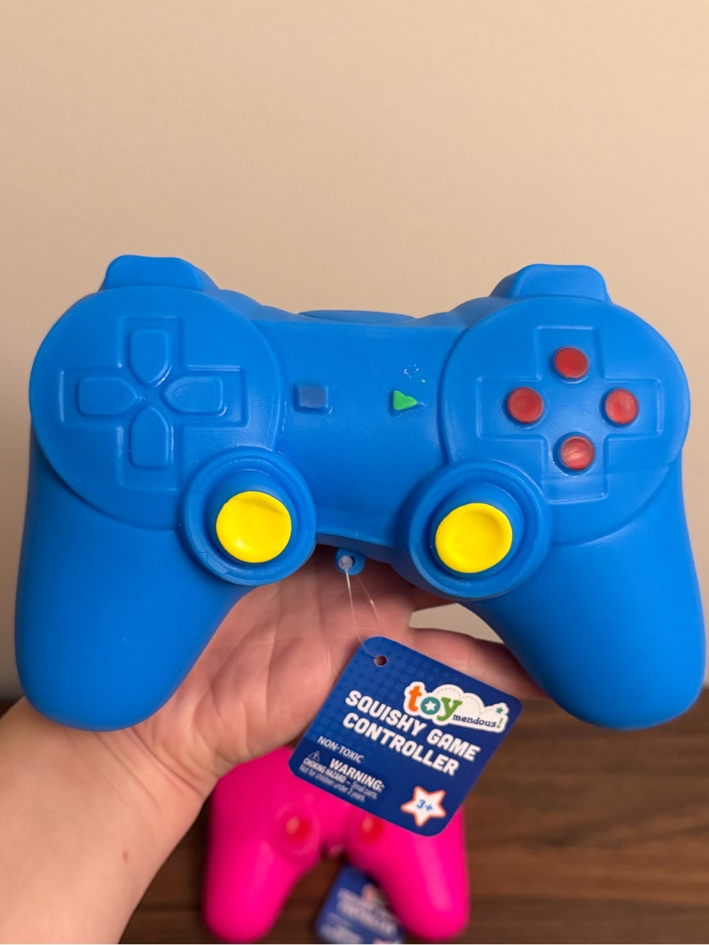 Toymendous Game Controller Squishy - Blue (1 PC)